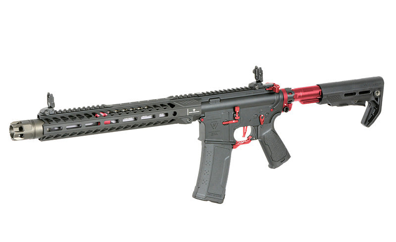 Strike industries 13.5" Raiders Competition Carbine AEG, GEN-2 - Red – 0,5J - Produktbild 3 bei VARION