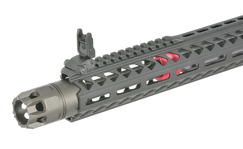Strike industries 13.5" Raiders Competition Carbine AEG, GEN-2 - Red – 0,5J - Produktbild 5 bei VARION
