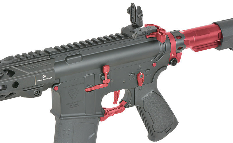 Strike industries 13.5" Raiders Competition Carbine AEG, GEN-2 - Red – 0,5J - Produktbild 6 bei VARION