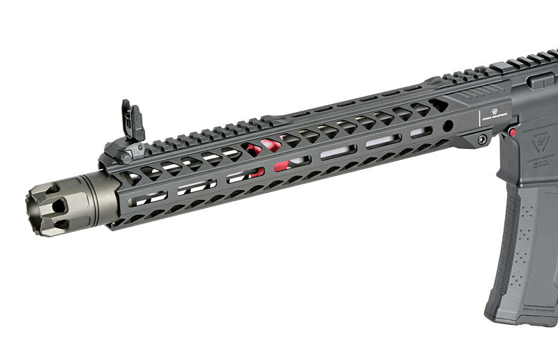 Strike industries 13.5" Raiders Competition Carbine AEG, GEN-2 - Red – 0,5J - Produktbild 8 bei VARION