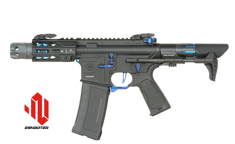 Strike industries 4" Raiders Competition PDW AEG, GEN-2 - Blue – 0,5J - Produktbild 1 bei VARION