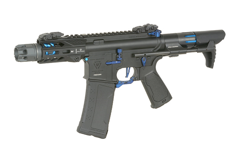 Strike industries 4" Raiders Competition PDW AEG, GEN-2 - Blue – 0,5J - Produktbild 3 bei VARION