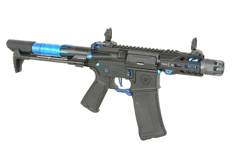 Strike industries 4" Raiders Competition PDW AEG, GEN-2 - Blue – 0,5J - Produktbild 4 bei VARION