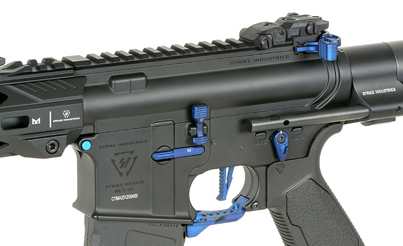 Strike industries 4" Raiders Competition PDW AEG, GEN-2 - Blue – 0,5J - Produktbild 6 bei VARION