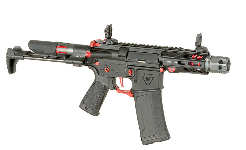Strike industries 4" Raiders Competition PDW AEG - Red – 0,5J - Produktbild 4 bei VARION