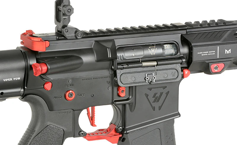 Strike industries 4" Raiders Competition PDW AEG - Red – 0,5J - Produktbild 9 bei VARION