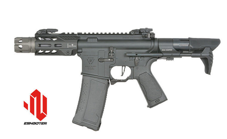 Strike Industries 4" Raiders PDW AEG GEN-2 Schwarz - 0,5J