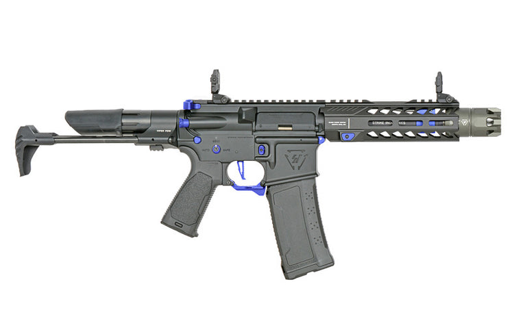 Strike Industries 7" Raider Competition CQB AEG GEN-2 Blue - 0,5J