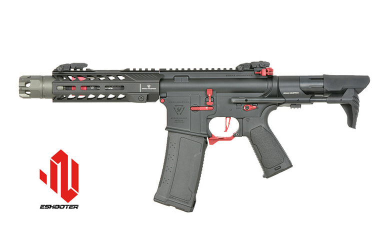Strike Industries 7" Raider Competition CQB AEG GEN-2 Red - 0,5J