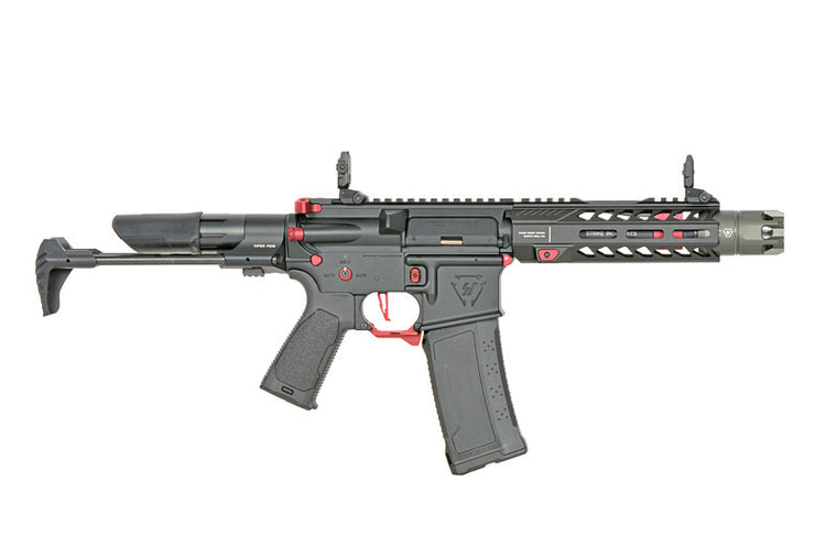 Strike Industries 7" Raider Competition CQB AEG GEN-2 Red - 0,5J