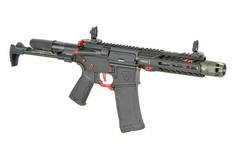 Strike industries 7" Raider Competition CQB AEG, Gen-2 - Red – 0,5J - Produktbild 4 bei VARION