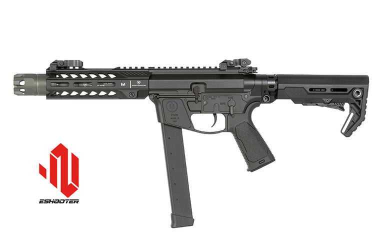 Strike Industries x PWS PDW 7" Eshooter ETU, GEN-2 Schwarz - 0,5J
