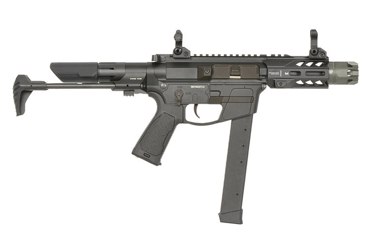 Strike Industries x PWS Viper PDW 4" - Eshooter ETU, GEN-2 Schwarz - 0,5J