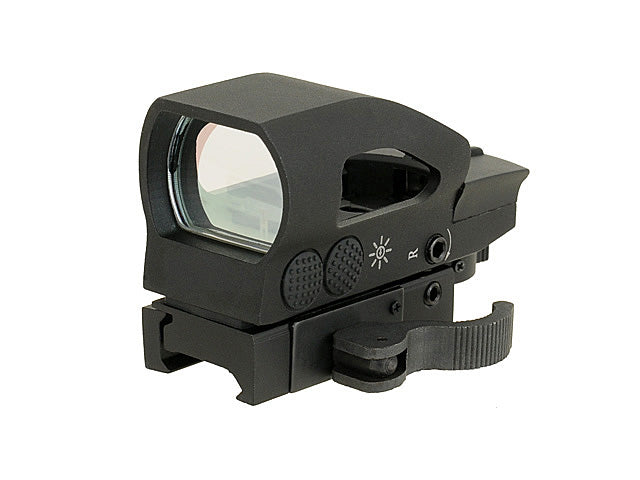 Tactical 4 Reticle Reflex Sight mod.2 - Black als Airsoft Red Dot von PCS in Schwarz, Ansicht 1