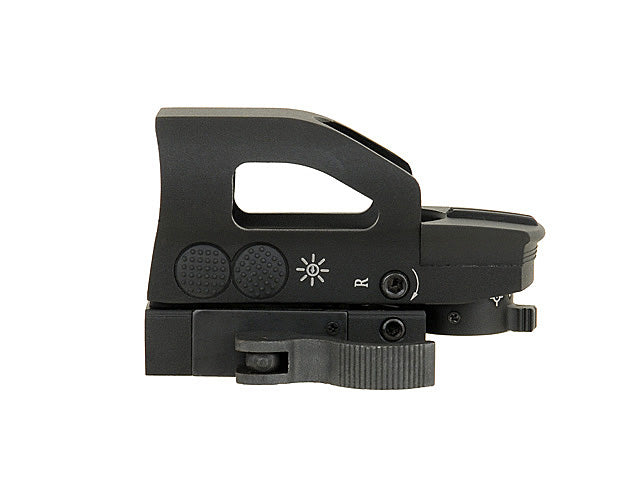 Tactical 4 Reticle Reflex Sight mod.2 - Black als Airsoft Red Dot von PCS in Schwarz, Ansicht 2