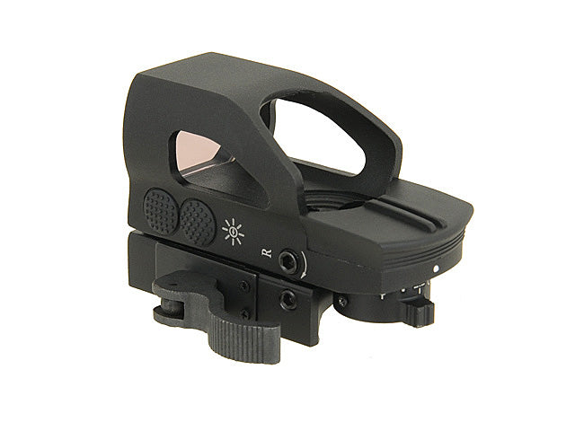 Tactical 4 Reticle Reflex Sight mod.2 - Black als Airsoft Red Dot von PCS in Schwarz, Ansicht 6
