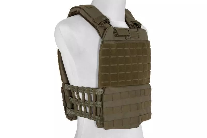 Tactical Plate Carrier MOLLE/Laser-Cut – Olive als MOLLE Pouch, Ansicht 3
