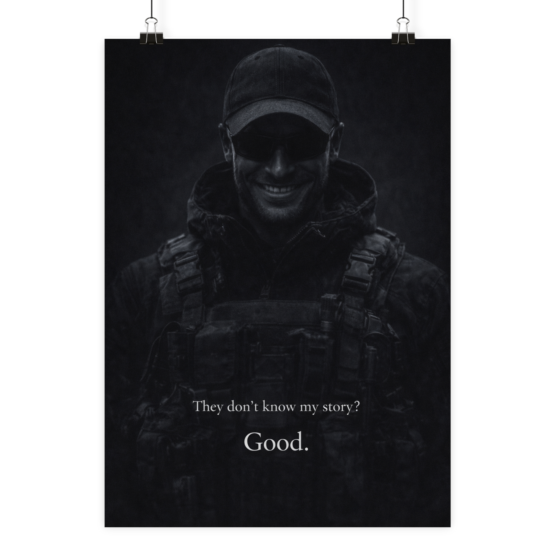 They don´t know my story ? Good - Poster Din A1 (hoch)