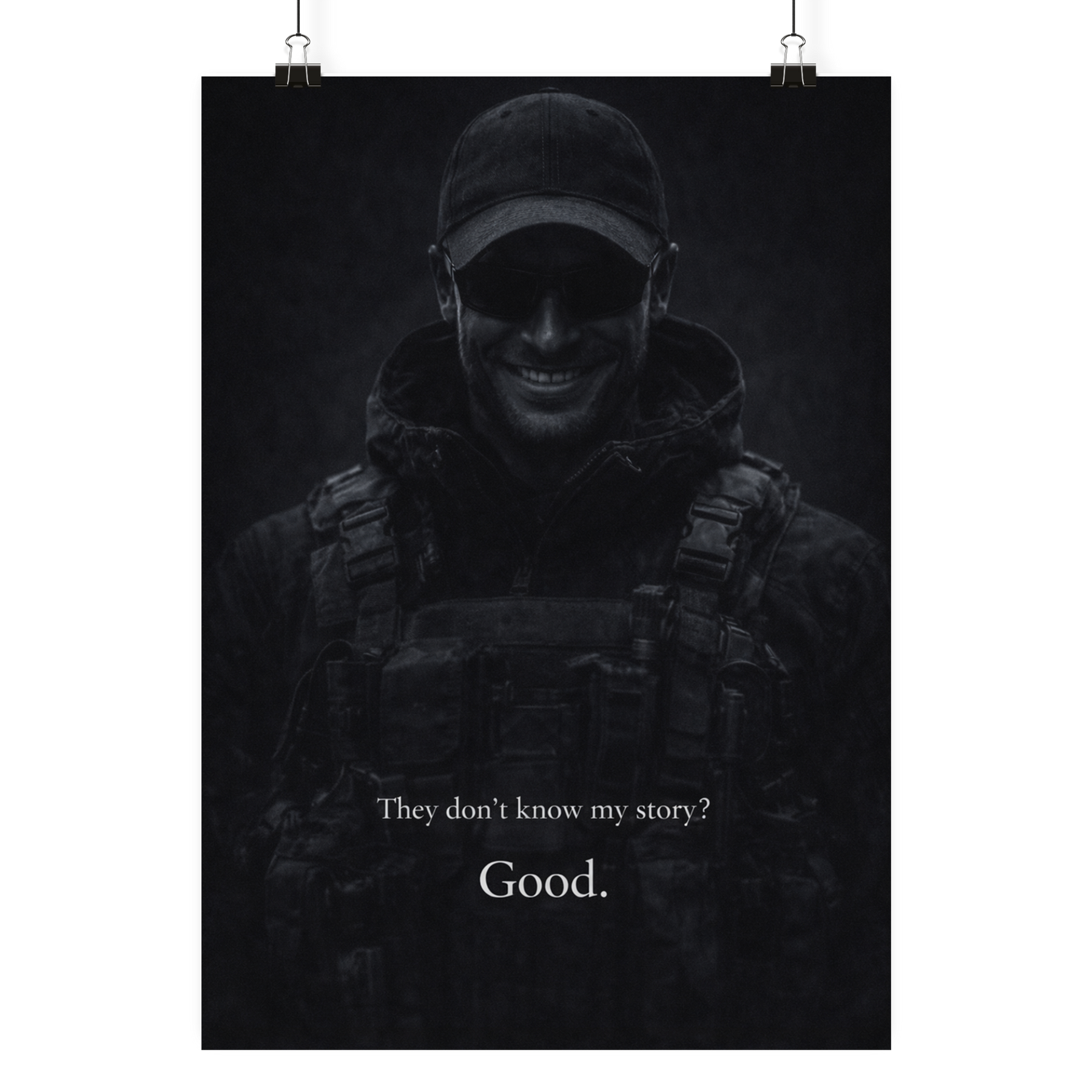 They don´t know my story ? Good - Poster Din A3 (hoch)