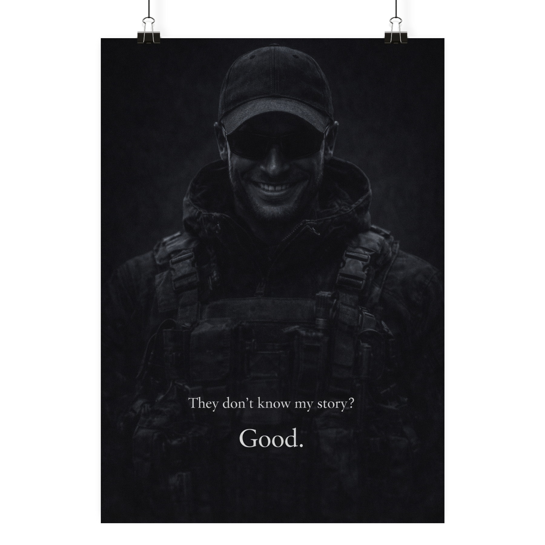 They don´t know my story ? Good - Poster Din A4 (hoch)