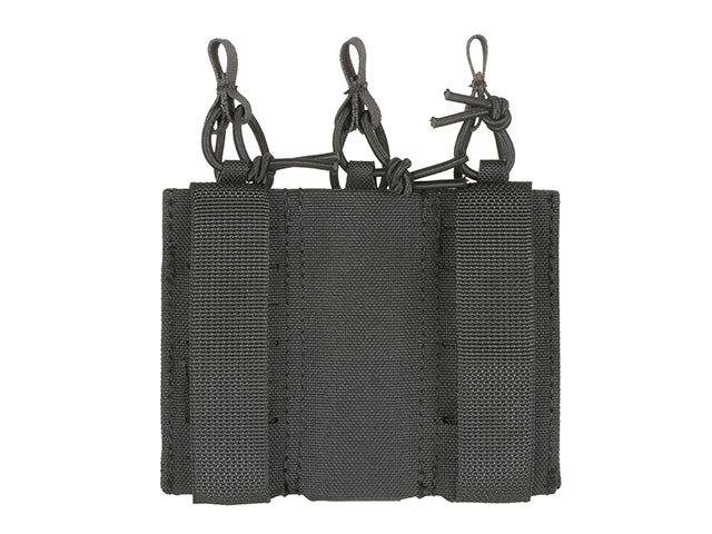 Triple Elastic Pistol Magazine Pouch Laser-cut - Black als Airsoft Magazin in Schwarz, Ansicht 5