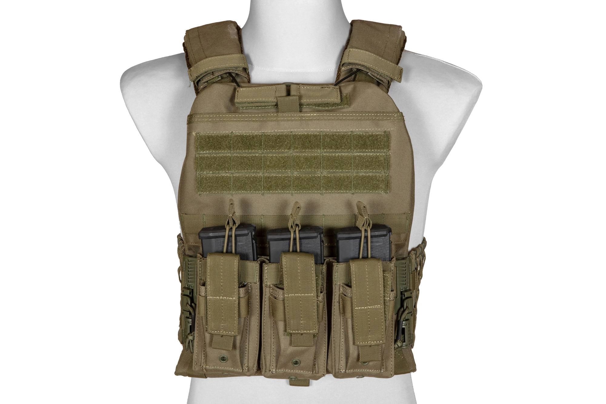 Type 9039 Basic Waistcoat – Olive Green als MOLLE Pouch, Ansicht 1