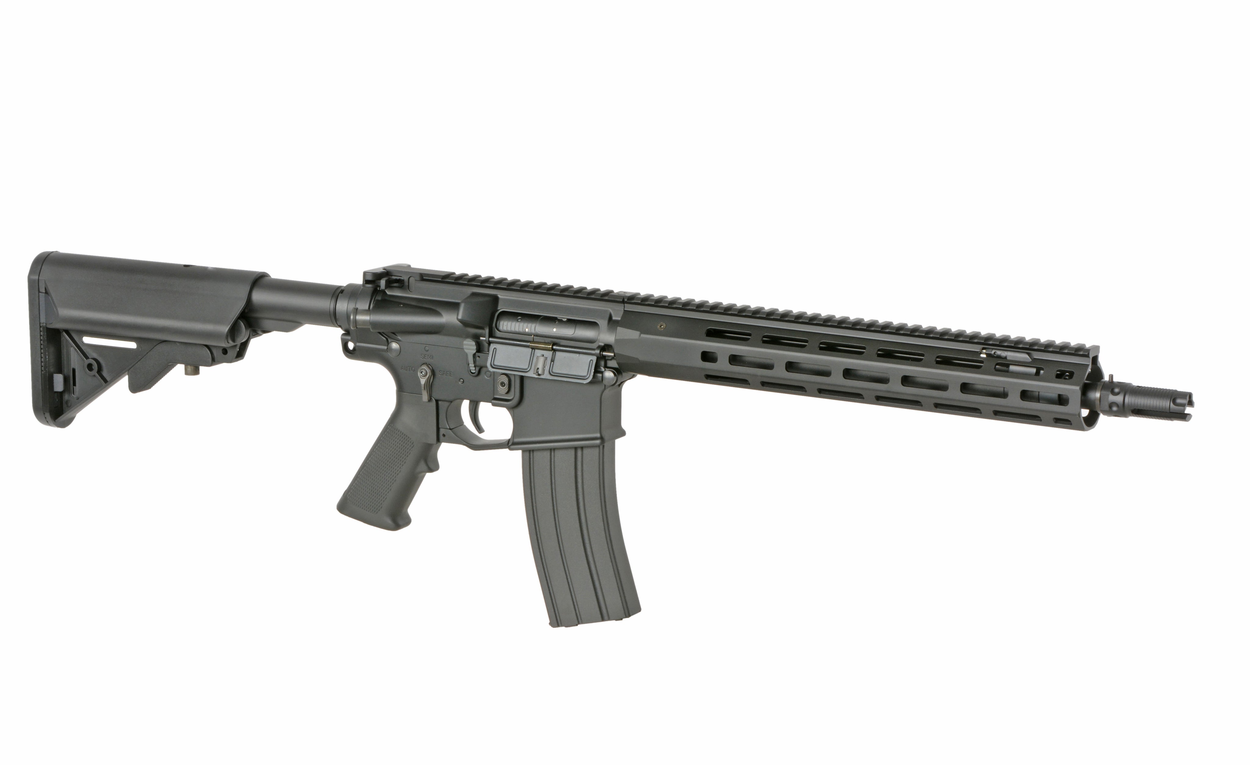 WE13 13" M4/AR-15 Knight's Armament, 30 RPS, ETU Schwarz – 0,5J - Produktbild 4 bei VARION