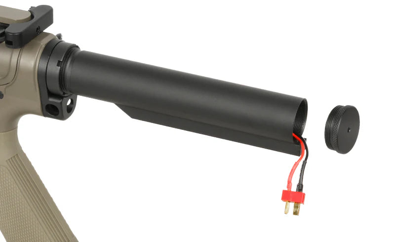 WE13 13" M4/AR-15 Knight's Armament, 30 RPS, ETU Tan – 0,5J - Produktbild 14 bei VARION