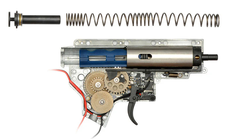WE13 9,5" M4/AR-15 Knight's Armament, 30 RPS, ETU Schwarz – 0,5J - Produktbild 15 bei VARION