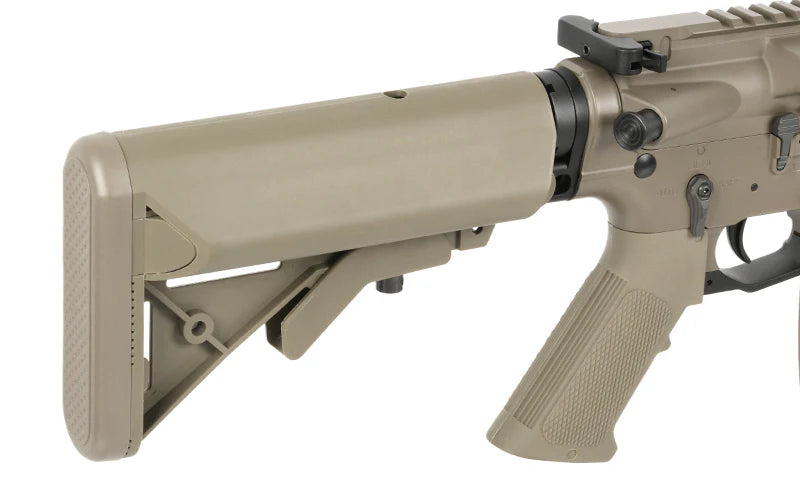WE13 9,5" M4/AR-15 Knight's Armament, 30 RPS, ETU Tan – 0,5J - Produktbild 15 bei VARION