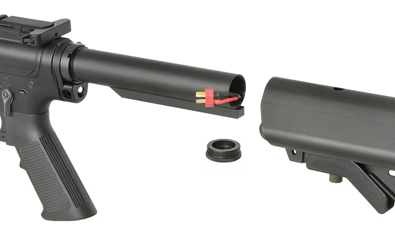 WE13 DSG 13" M4/AR-15 Knight's Armament, 50 RPS, ETU Schwarz – 0,5J - Produktbild 9 bei VARION