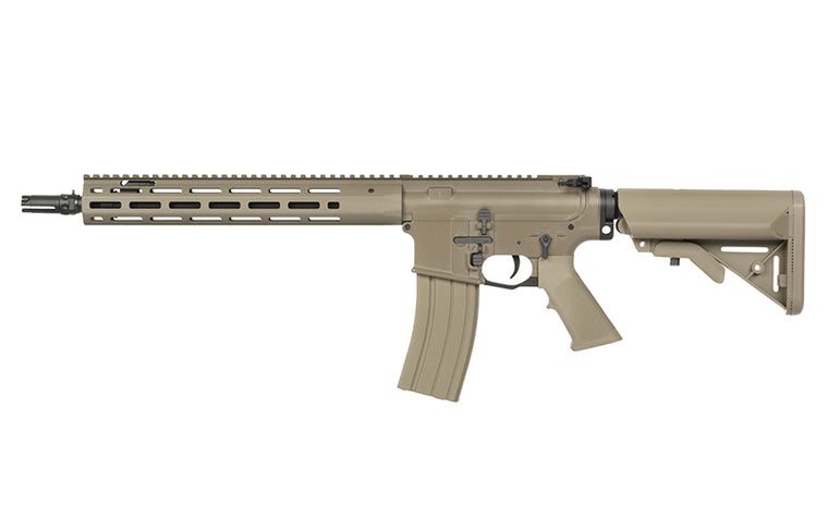 WE13 DSG 13 Zoll M4/AR-15 Knight's Armament 50 RPS ETU Tan - 0,5J