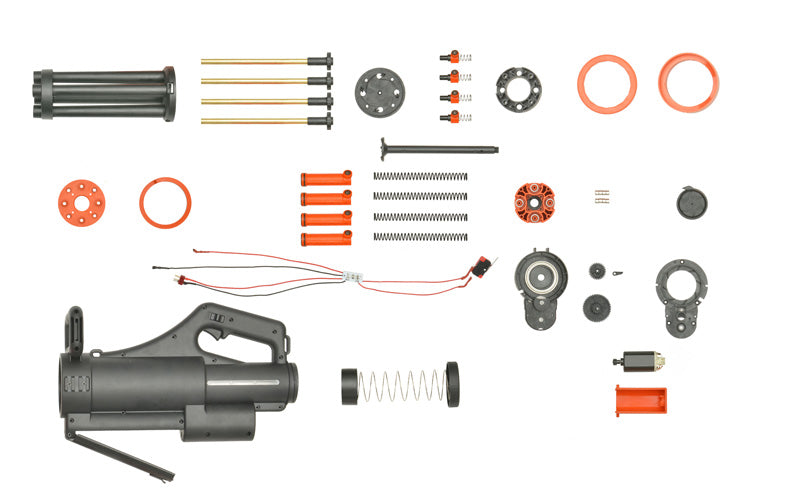 WE23 Rotary Minigun – 0,5J als Airsoft Zubehör von WellPro, Ansicht 13