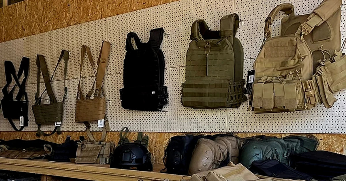 Plattentraeger im VARION Wildlands Bereich